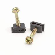 Image result for black wire clip 100 packs