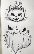 Image result for Halloween Pencil Drawings