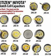 Image result for Citizen Watch Battery Replacement Chart