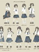 Image result for Anime Girl Wearing School Uniforms