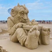 Image result for Frog Sand Sculpture
