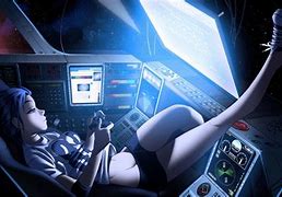 Image result for Anime Tech Girl Background