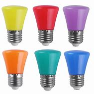 Image result for LED Colored Light Bulbs