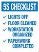 Image result for Store 5S Checklist