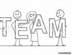 Image result for Teamwork Drawing Easy