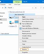 Image result for Can You Rename Local Disk