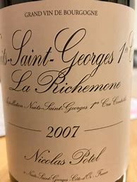 Image result for Nicolas Potel Nuits saint Georges Clos Corvees Paget