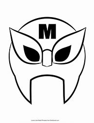 Image result for Wrestling Mask Pattern