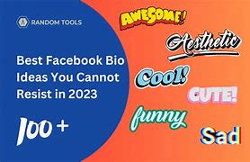 Image result for Bio Ideas for Facebook