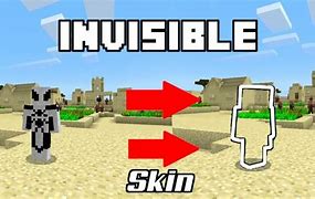 Image result for Mcpe Invisible Skin