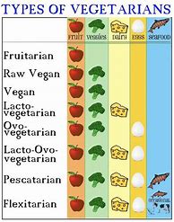 Image result for What Are the 4 Types of Vegetarians