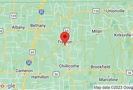 Image result for Map of Trenton MO