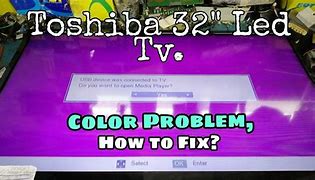 Image result for Toshiba Blue Screen TV