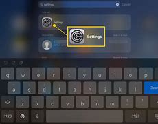 Image result for iPad Settings View