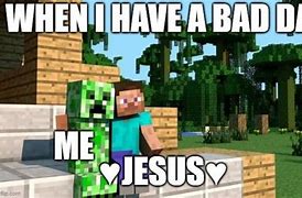 Image result for Christian Minecraft Meme