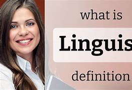 Image result for Linguist Meaning