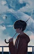 Image result for Sad Anime Boy in Rain Profile Pic