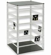 Image result for Revolving Acrylic Earring Display Stand