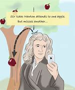 Image result for Isaac Newton an Apple
