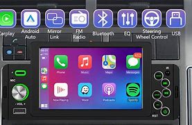Image result for Single DIN Car Stereo with Touch Screen