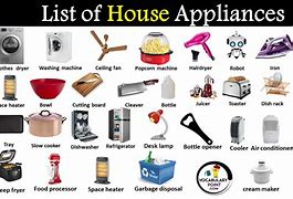 Image result for House Electrical Appliances