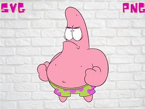 Image result for Patrick Star Angry with Pick Axe