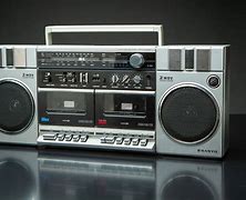 Image result for Sanyo Boombox 80s
