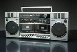Image result for Boombox Is of the Eighties Sanyo