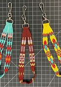 Image result for bead keychains lanyard