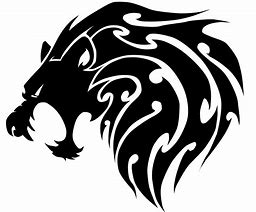 Image result for Lion tribal