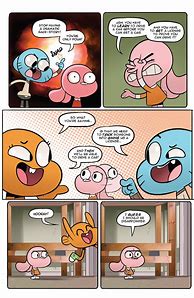 Image result for The Amazing Night of Gumball Comic