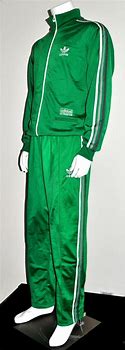 Image result for Green Leather Tracksuit