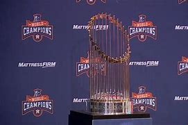 Image result for Astros World Series Trophy