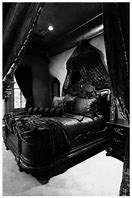 Image result for Black Gothic Bedroom