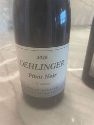 Dehlinger Pinot Noir Altamont に対する画像結果