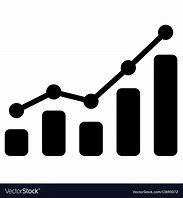 Image result for Black and White Graph Icon