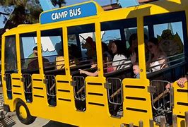 Image result for Knott's Berry Farm Camp Bus