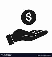 Image result for Money in Hand SVG