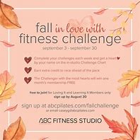 Image result for Fall Fitness Challenge Ideas