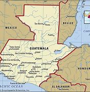 Image result for Guatemala Country Map