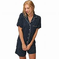 Image result for Cotton Summer Pajamas with Lace for Ladies
