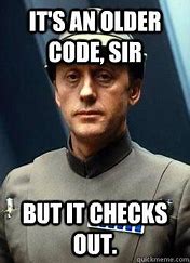 Image result for That Code Is so Old Meme
