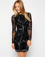 Image result for Rose Gold Bodycon Dress