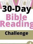 Image result for 30-Day Bible Challenge Printable June