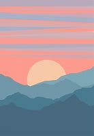 Image result for Dark Mountain Sunset