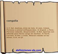 Image result for cangalla