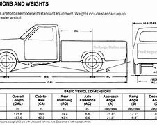 Image result for Ford Ranger Truck Bed Dimensions