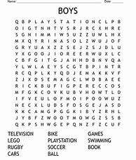 Image result for Word Search Games for Boys