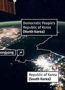 Image result for North Korea at Night