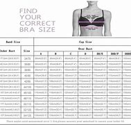 Image result for China Bra Size Chart